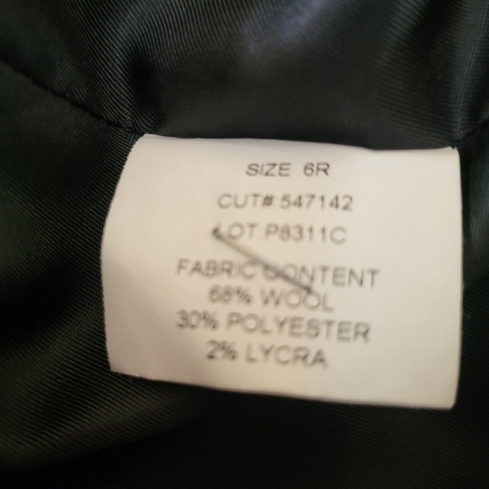 RJ Classics Travers Prestige Black Dressage Short Coat Competition Jacket 6R - Picture 9 of 15